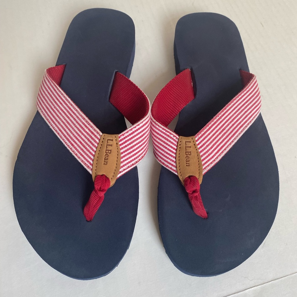 LL Bean Women’s Flip Flops – Size 11 Medium – Excellent Condition